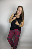 Plaid pajama pants