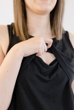 Maternity and nursing/breastfeeding tank tops
