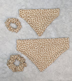 Dog bandana and scrunchie set