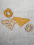Dog bandana and scrunchie set