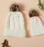 Mommy & Me beanie hats (set of 2)