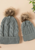 Mommy & Me beanie hats (set of 2)