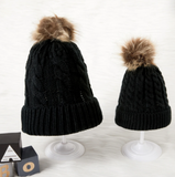 Mommy & Me beanie hats (set of 2)